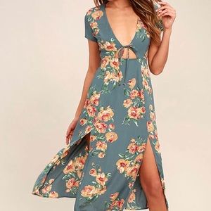 Lulu’s floral dress, NWT!